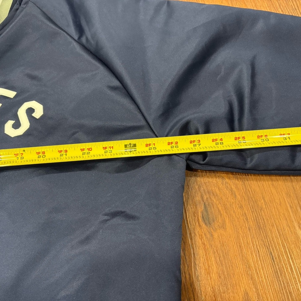 New York Yankees Mitchell & Ness Jacket‎ Navy Mens Size 2XL Satin Full Snap - Picture 13 of 16